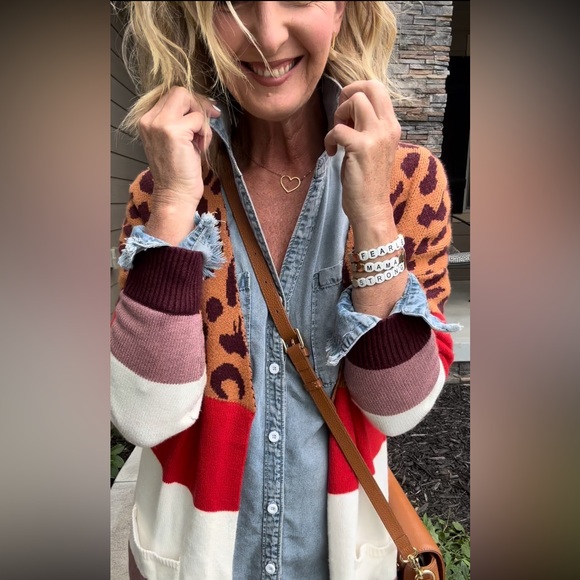 Colorblock Cardigan - Picture 6 of 12